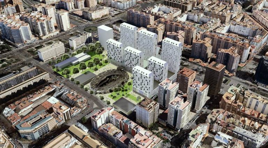Элитный жилой комплекс на месте нынешнего стадиона «Месталья» в Валенсии, будет состоять из 474 квартир стоимостью более 4000 евро за квадратный метр.