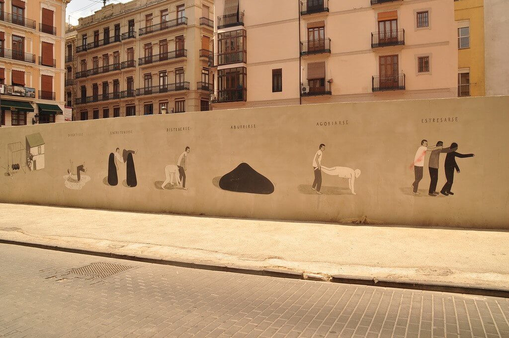 Граффитист Escif – валенсийский Бэнкси. Стрит-арт в Валенсии