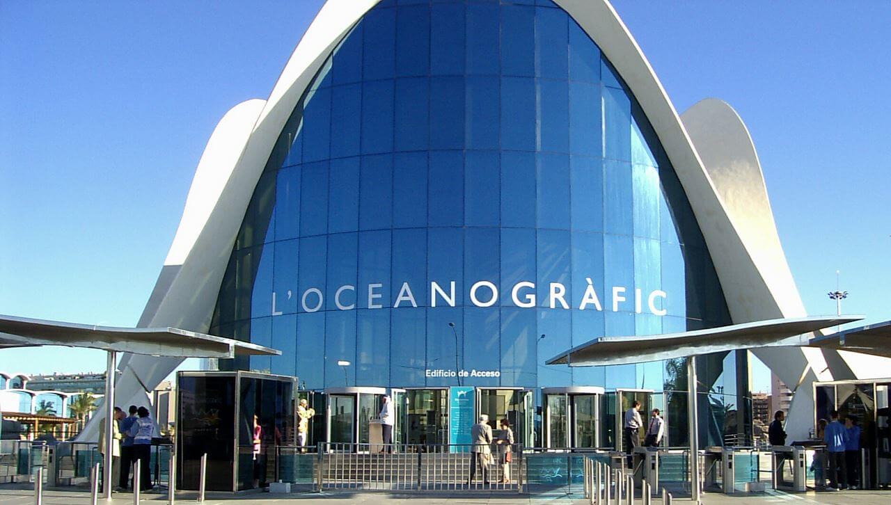 Крупнейший в Европе Парк Океанографии в Валенсии, El Oceanográfico - Океанографический парк - Valencia