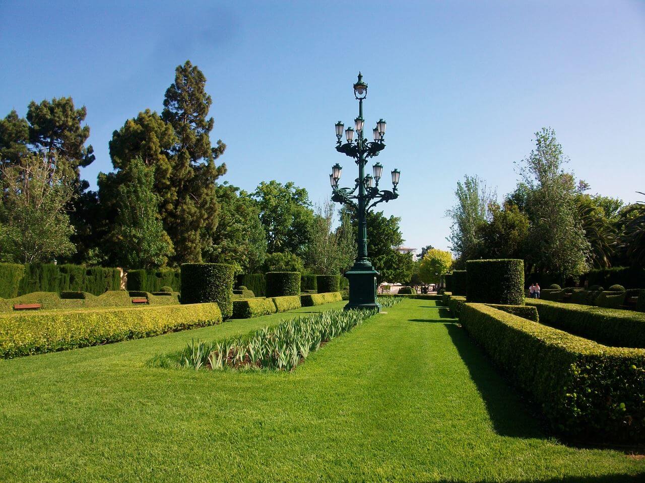 Los jardines del Real или Viveros, дворец Валенсии, туризм в Валенсии, город Валенсия, Валенсия