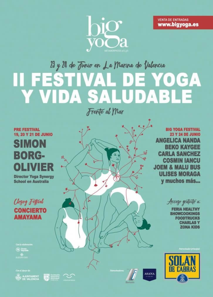 Фестиваль йоги Big Yoga в Валенсии