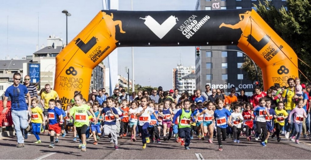 В субботу 30 ноября 2019 года в Валенсии пройдёт детский минизабег для всех возрастов в рамках Maratón Valencia Trinidad Alfonso.