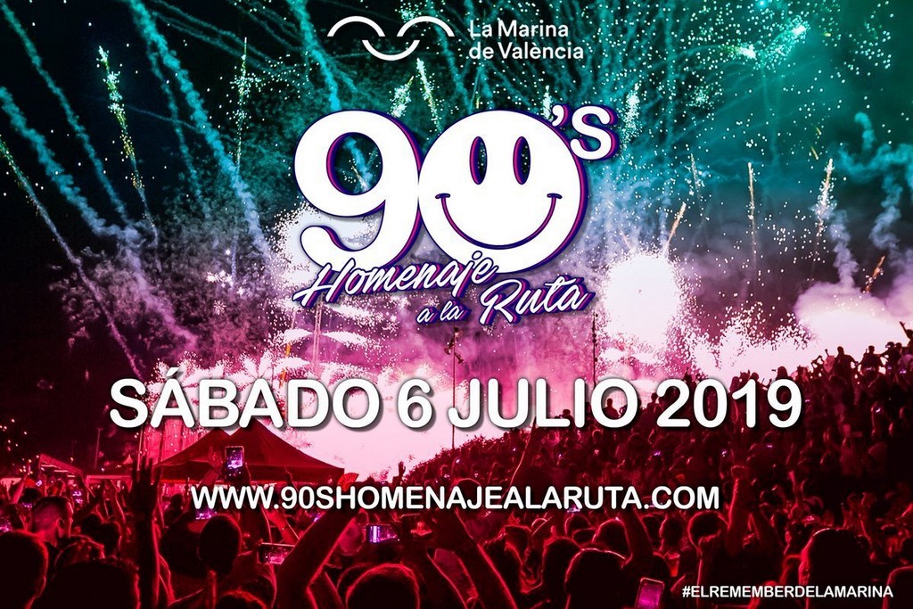 Вечером 6 июля 2019 года в валенсийском Яхтенном клубе (La Marina de València) пройдёт фестиваль танцевальной музыки 90-х годов "Homenaje a la Ruta".