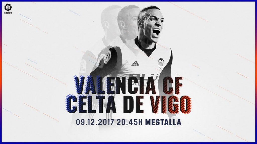 В субботу, 9 декабря в 20.45, на валенсийском стадионе «Месталья» состоится матч между командой хозяев и футболистами из Виго, представляющими клуб «Сельта».