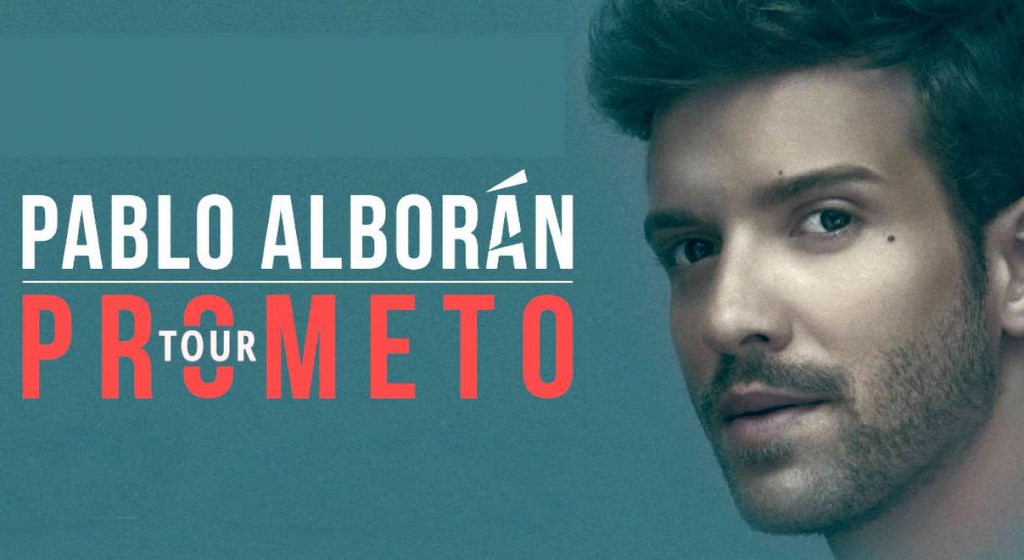 25 мая 2019 года в Валенсии выступит   Пабло Альборан (Pablo Alborán) с новой программой «Prometo», которую представит в рамках своего испанского турне