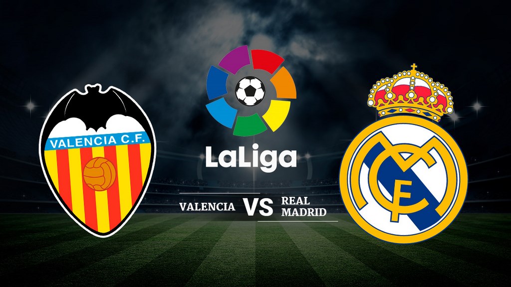 03 апреля в 21.30 на валенсийском стадионе «Месталья» (Mestalla) состоится матч между ФК "Валенсия" и столичным ФК "Реал Мадрид» в рамках ЛаЛиги Сантандер.