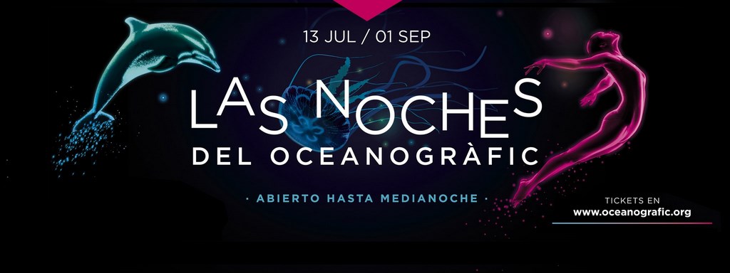 С 13 июля по 1 сентября в самом большом аквариуме Европы предлагается ночная программа «Ночи в Океанографике» («Las Noches del Oceanogràfic») в Валенсии
