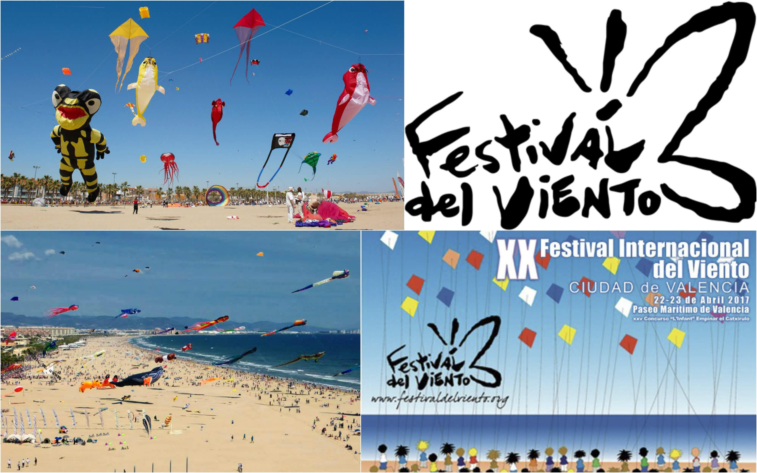 Интернациональный фестиваля Воздушных Змеев в Валенсии, Festival Internacional De Cometas 2016, ЯлюблюВаленсию, XХ Фестиваль Воздушных Змеев в Валенсии 