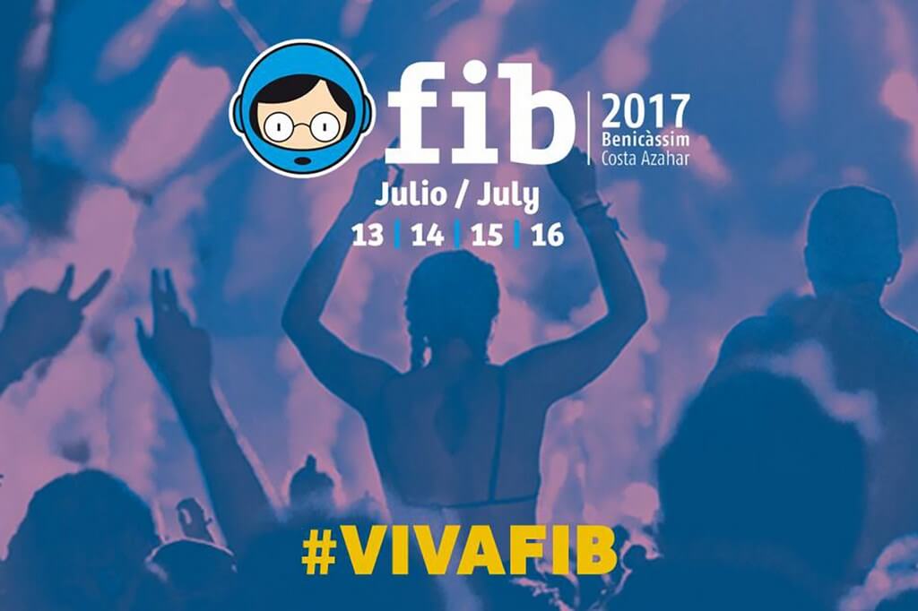 Международный фестиваль FIB 2017 в городе в городе Benicassim, Valencia (Беникаcсим, Валенсия) в Испании