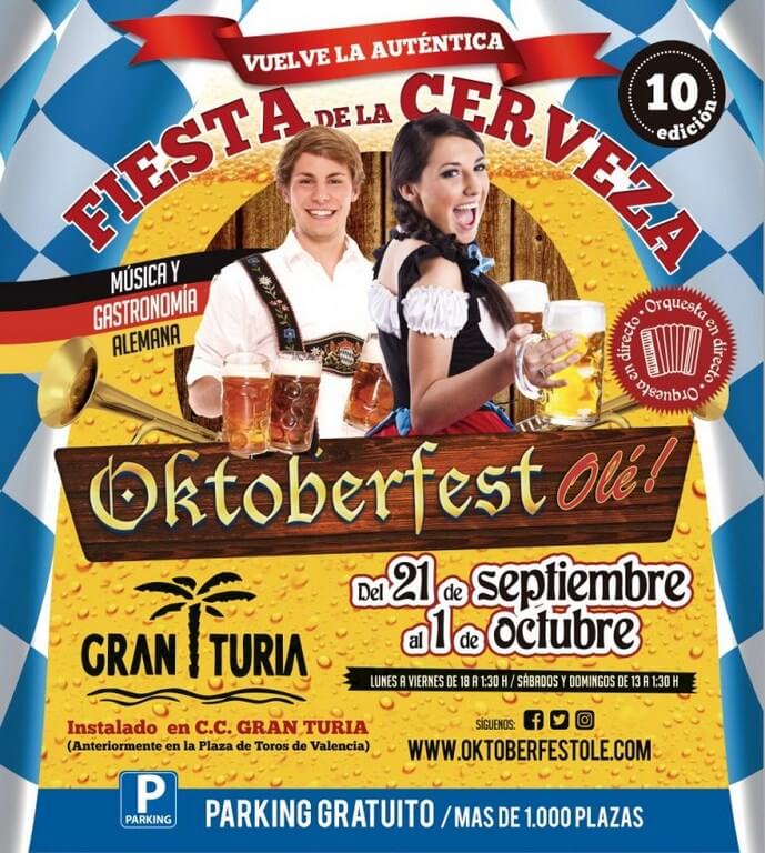 Фестиваль пива Октоберфест приходит в Валенсию