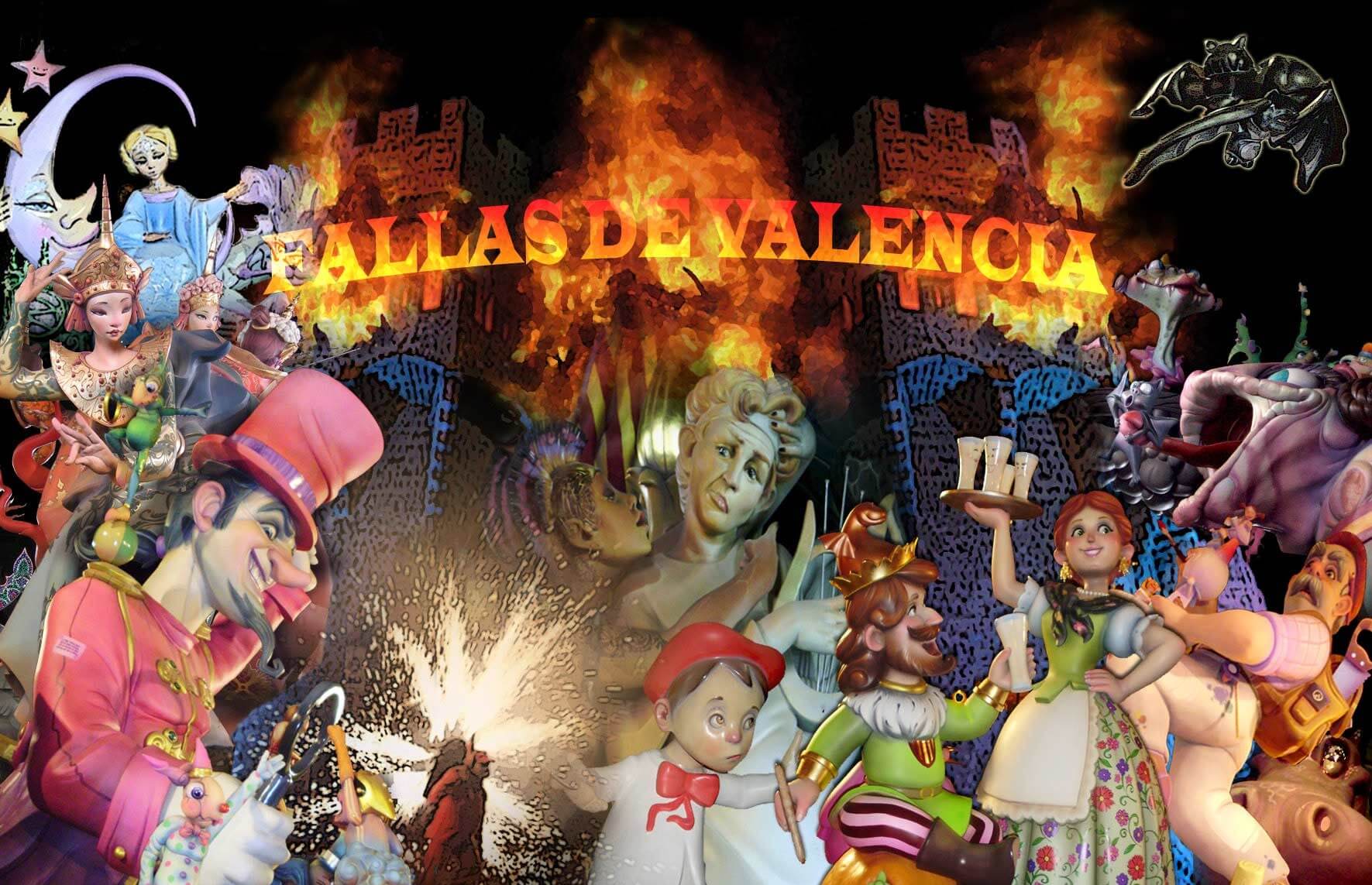 Подготовка к празднику Лас Фальяс Las Fallas 2017 идёт полным ходом, что вовсю ощущается в городе Валенсия в Испании и скоро на площади Мэрии начнётся масклета