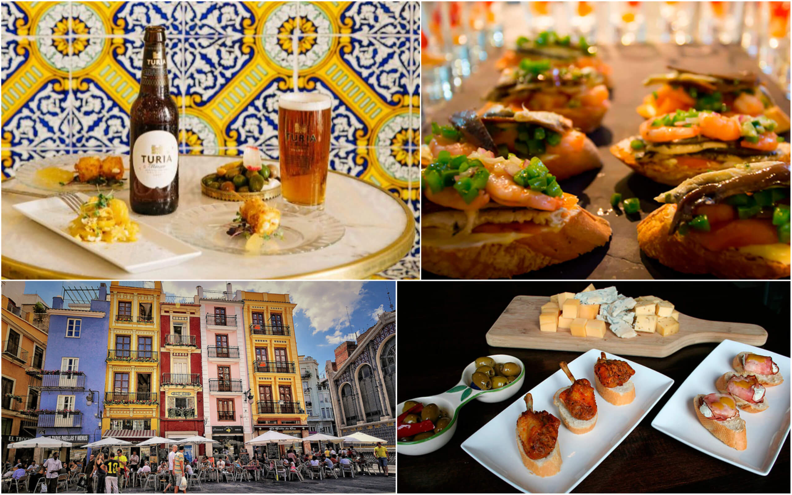 Тапас в Валенсии, Тапас рестораны в городе Валенсия, Тапас-бары в городе Валенсия, Лучшие рестораны по тапас в городе Валенсия