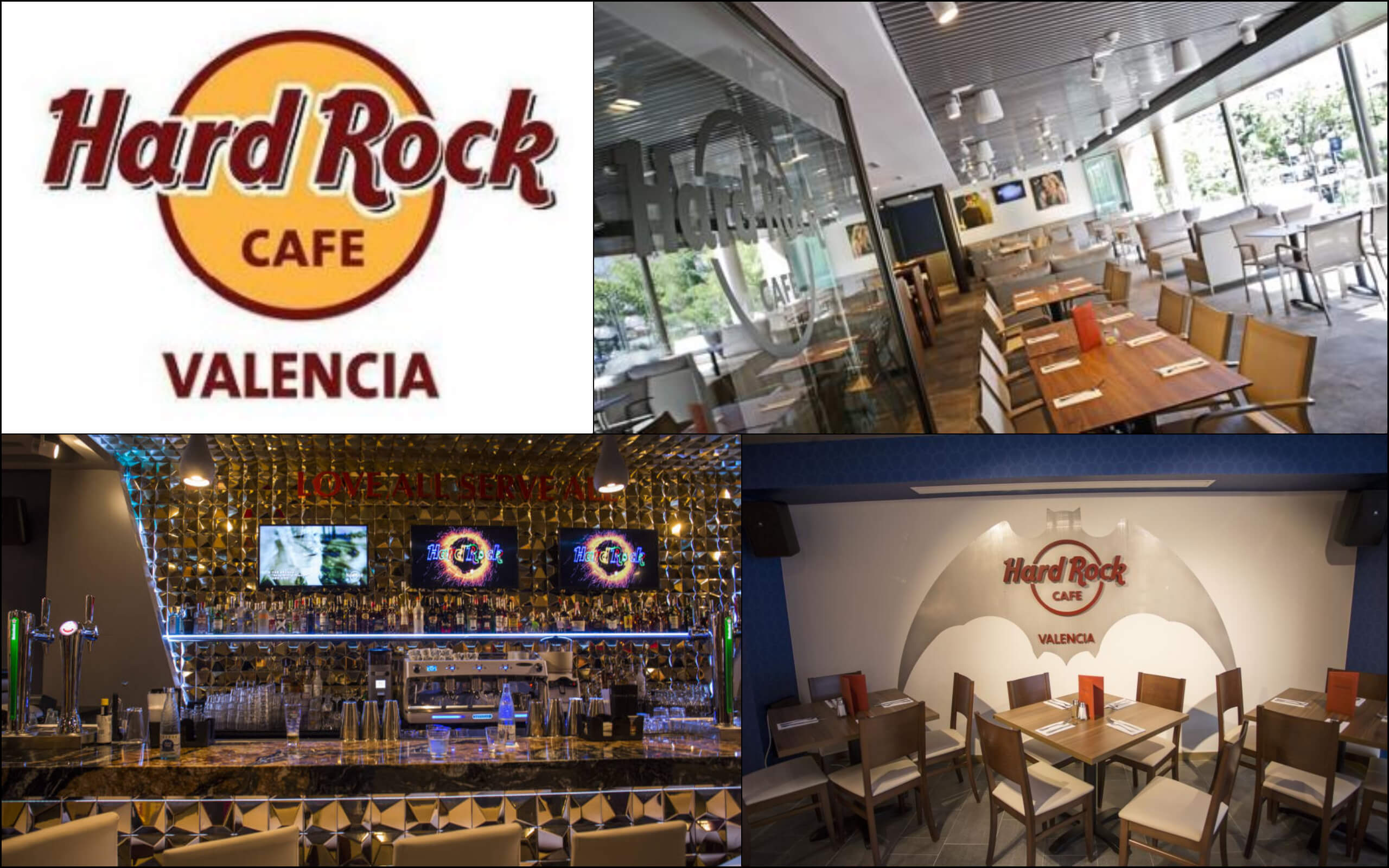Ресторан Hard Rock Cafe Валенсия, Американский ресторан Hard Rock Cafe в городе Валенсия, Ресторан Хард Рок Кафе Валенсия, Хард Рок Кафе Валенсия