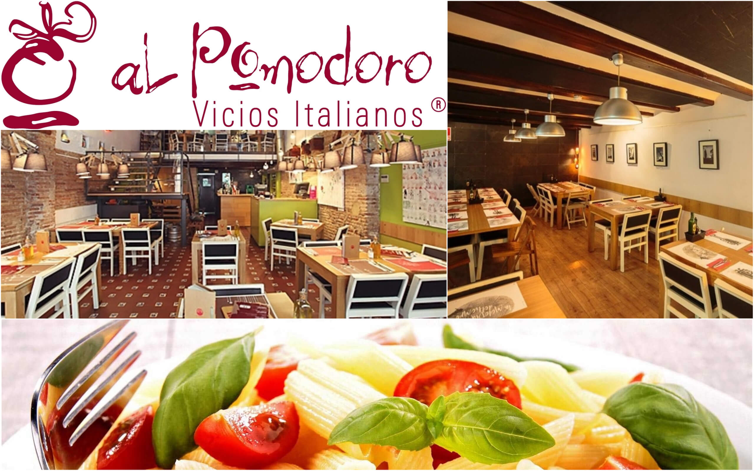 Ресторан настоящей итальянской кухни Al Pomodoro, Итальянский ресторан Ал Помодоро в городе Валенсии,  Пиццерия в городе Валенсия, Еда на дом в городе Валенсия, Итальянское вино в Валенсии