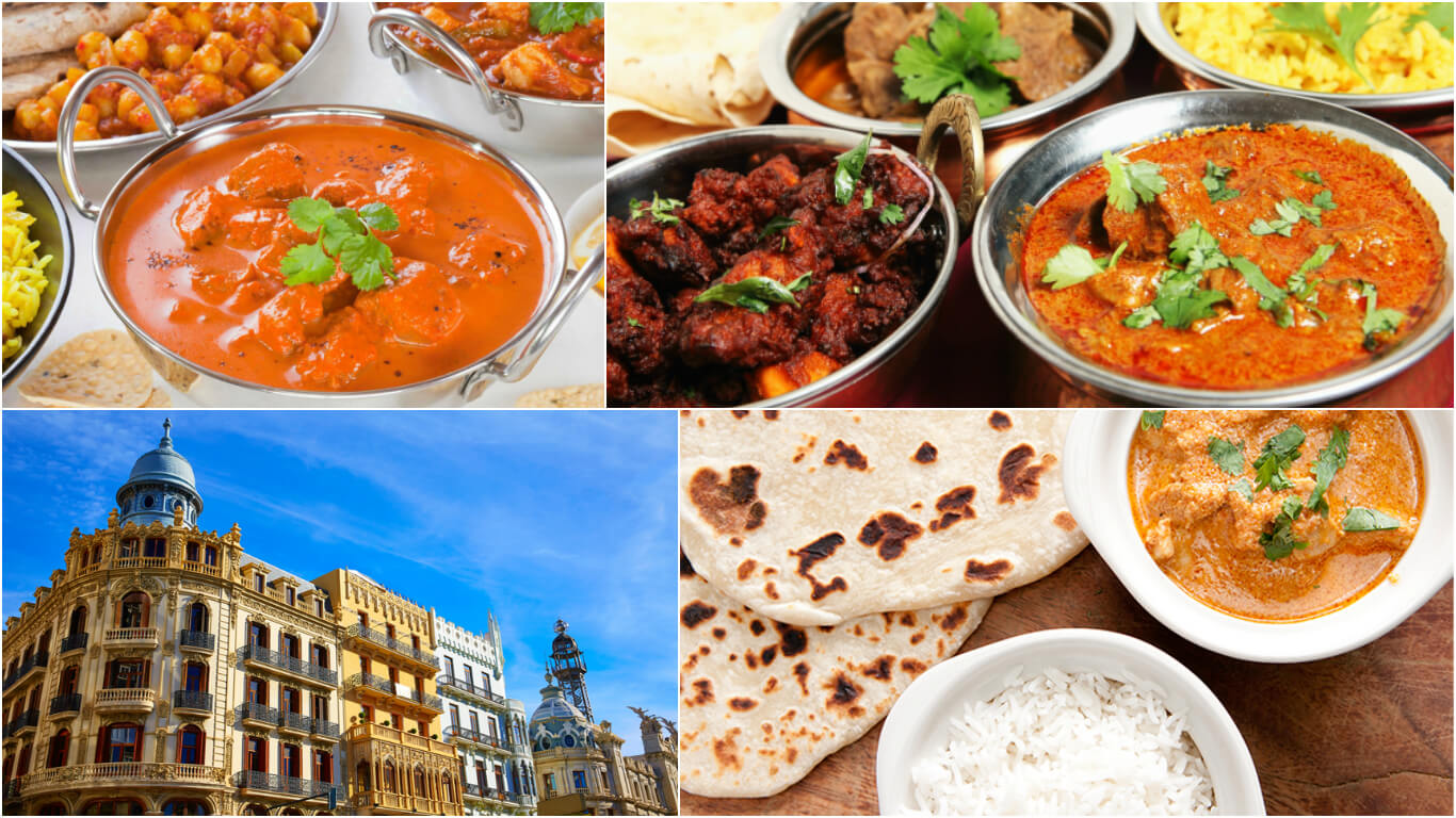 Индийские рестораны в городе Валенсия, Индийские в Валенсия, Индия в городе Валенсия, Лучшие рестораны в городе Валенсия