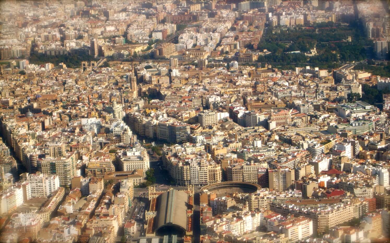 Старая часть города Валенсия