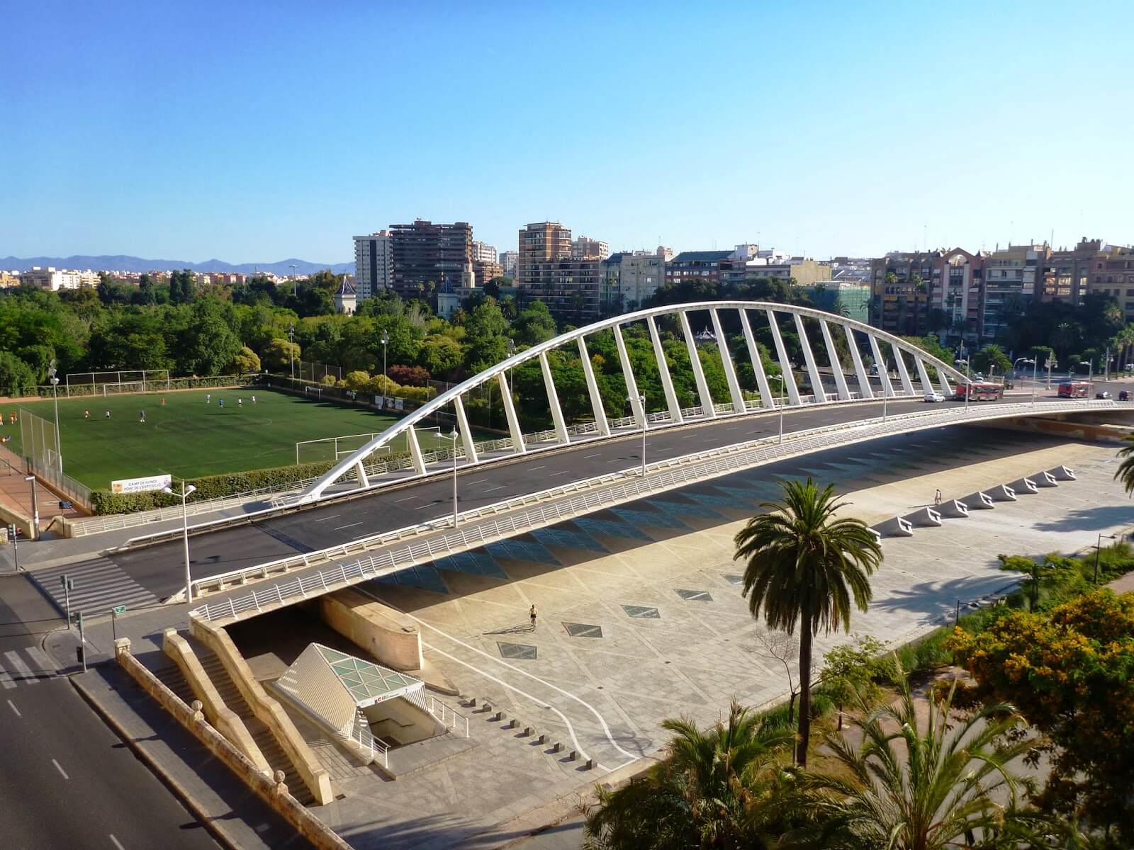 Мост в городе Валенсия