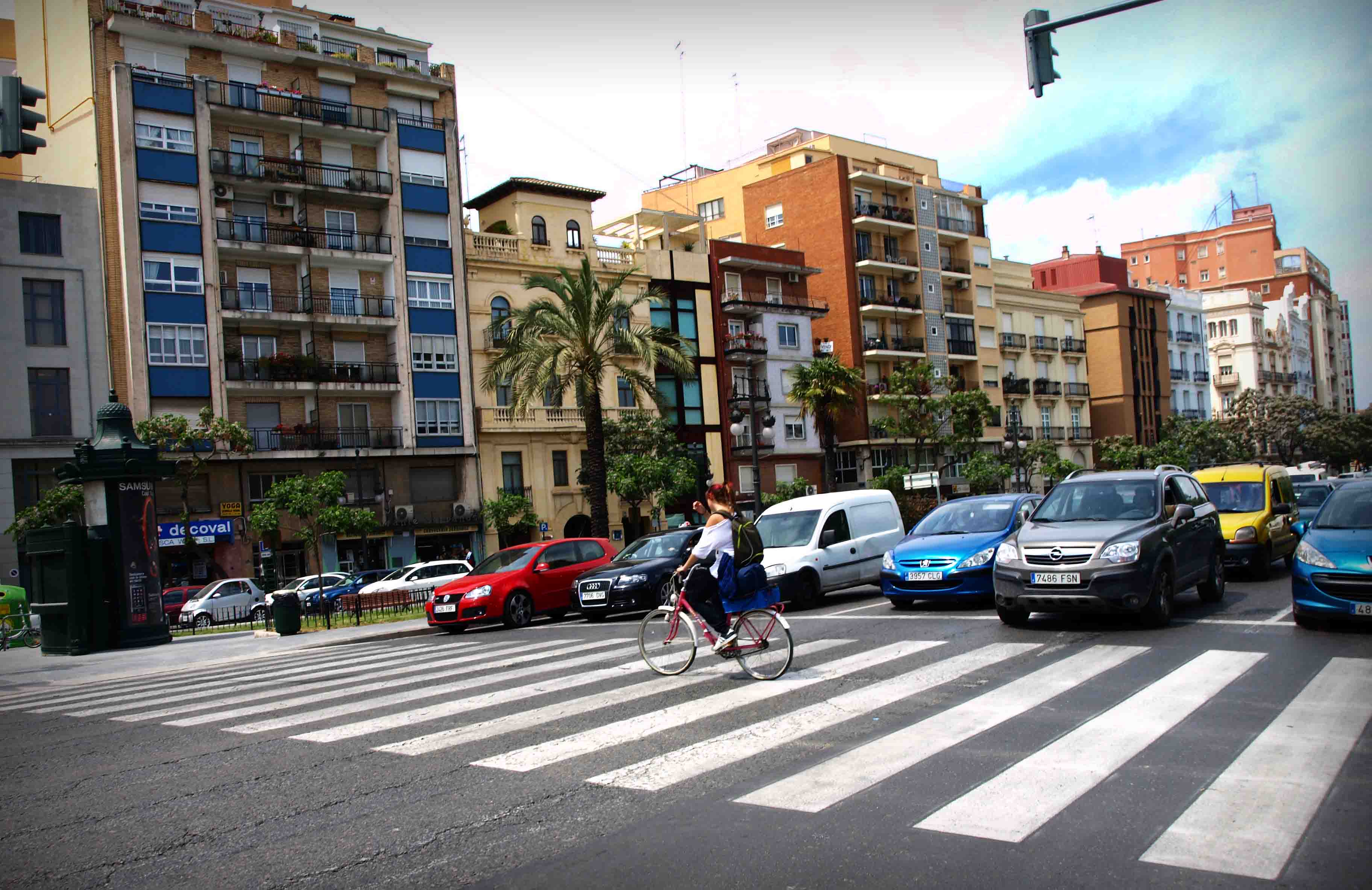Улица в городе Валенсия