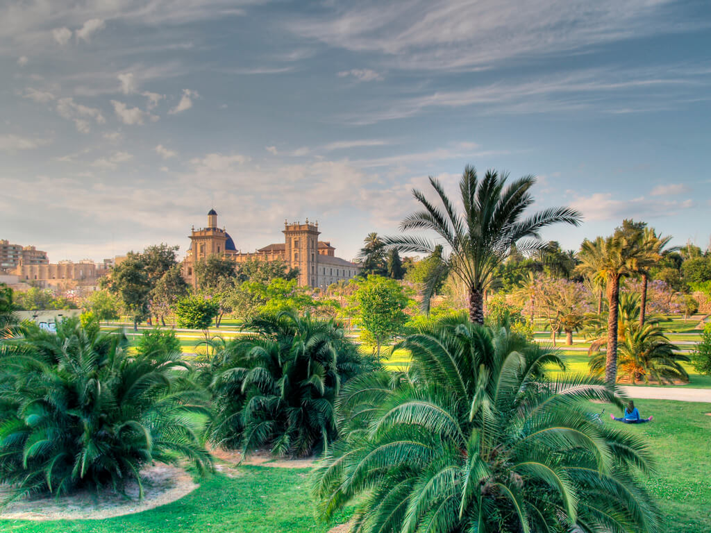 Зеленные легкие города Валенсия