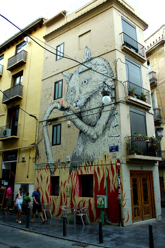 Стрит-Арт в Валенсии