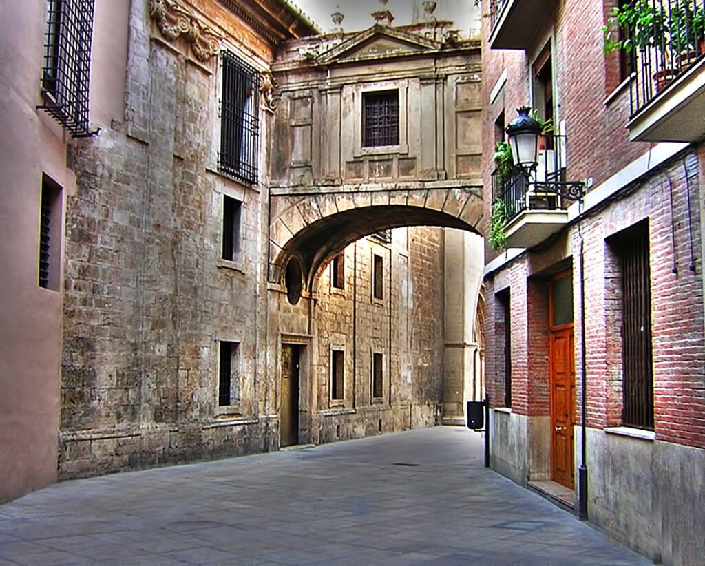 Архитектура в центре Валенсии