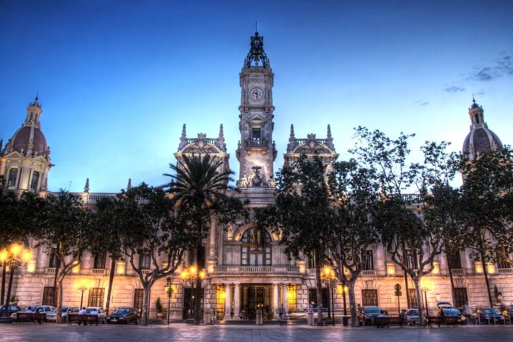 Здание Мэрии города Валенсия