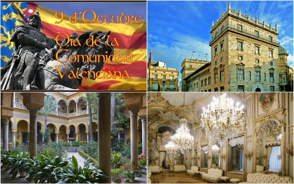 9 октября, в День Валенсийского Сообщества, Правительство Валенсии организует делает Дни открытых дверей в 9 самых выдающихся и значимых дворцах города