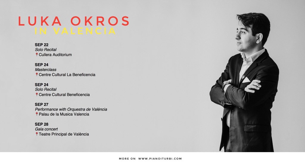 Пианист Лука Окрос даст мастер-классы в Валенсии