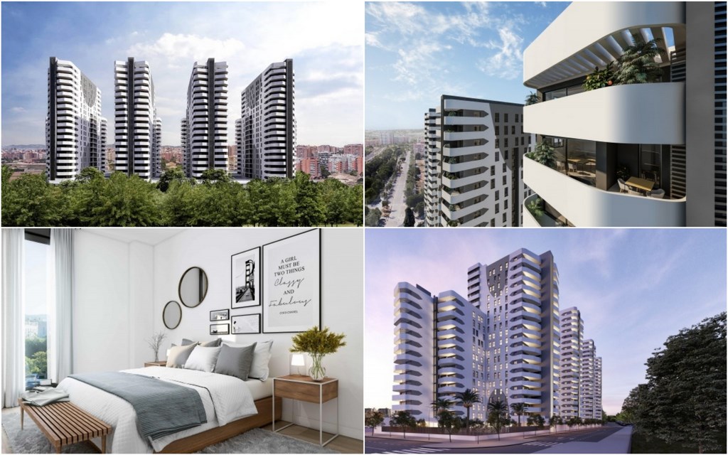 Стало известно о получении лицензии на строительство престижного жилого комплекса «Sky Homes» класса "люкс" в Валенсии (Испания) на 417 квартир.