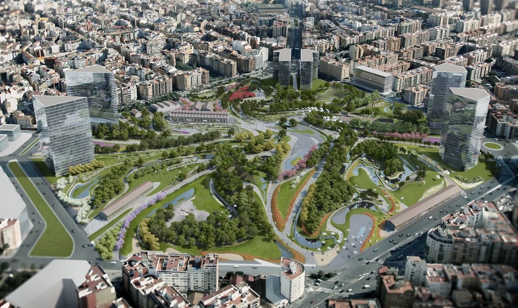 Участок площадью более 230 000 квадратных метров, расположенный рядом с городским портом, выделен правительству Валенсии под строительство нового парка.