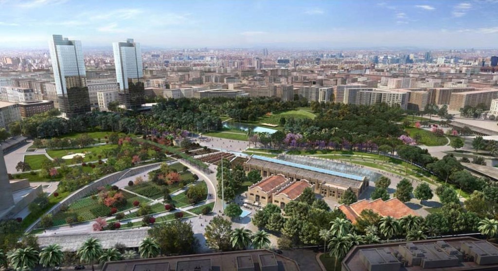 В Валенсии частично завершился самый крупный городской проект последних лет - строительство Центрального парка, который открыл двери своим первым посетителям.