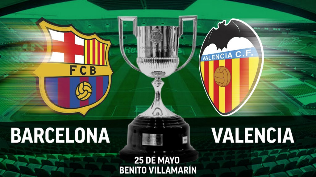 Огромный экран к финалу Кубка Испании с участием ФК «Валенсия»