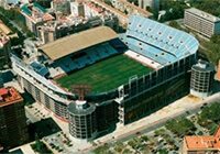 Футбольный стадион Mestalla в Валенсии