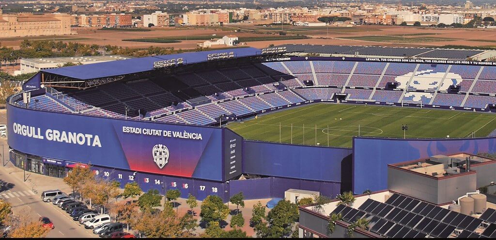 Стадион «Ciudad de València» ФК «Леванте» в Валенсии