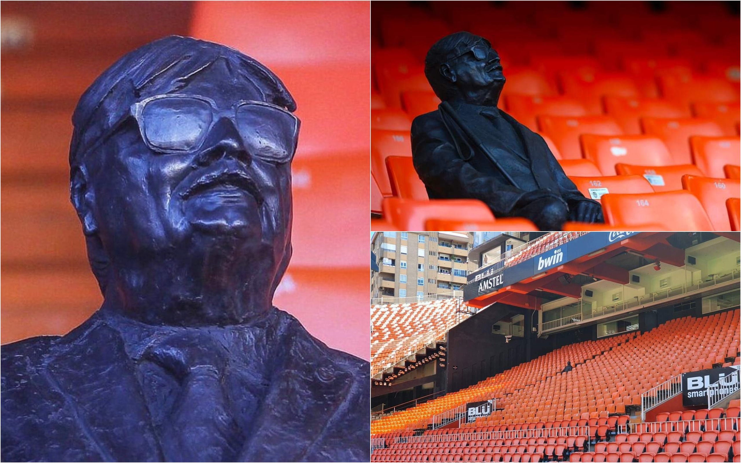 К столетию ФК «Валенсия» к столетию команды на домашнем стадионе «Месталья» появилась статуя самому преданному болельщику - дону Висенте Наварро Апарисио.
