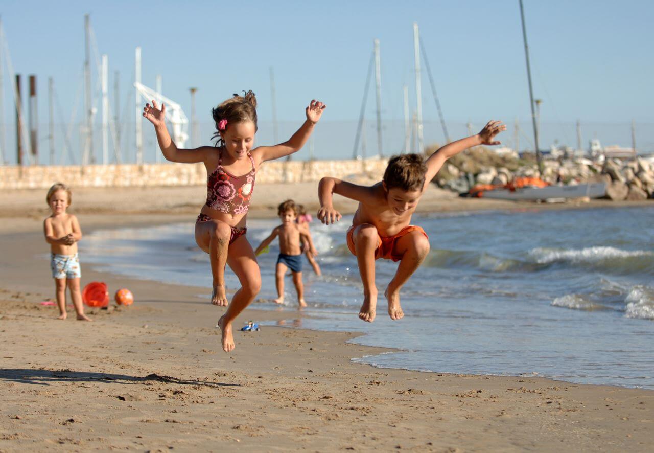 здорового отдыха в Валенсии, Отдых с детьми на пляжах Валенсии