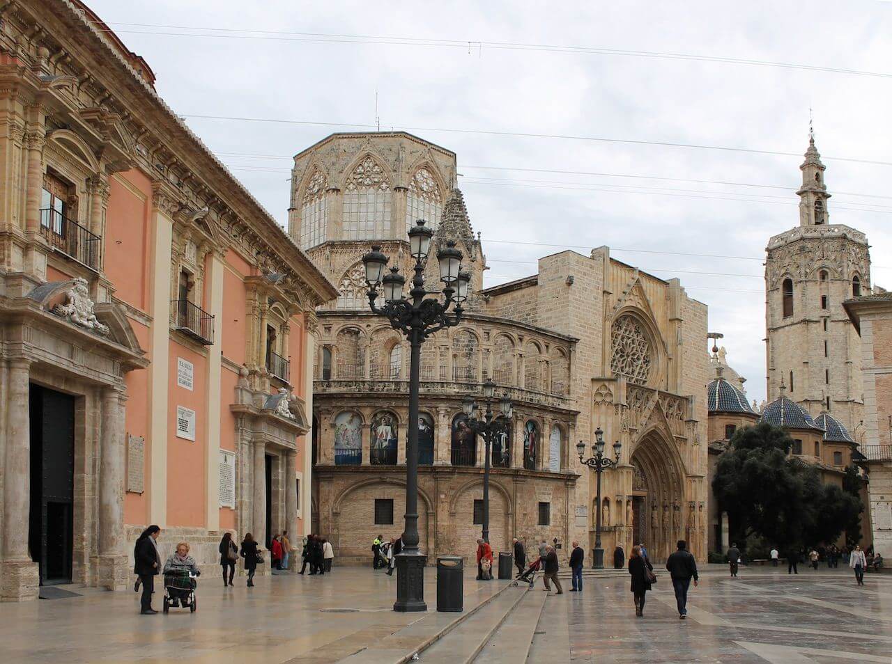 Plaza de la Virgen, Площадь Святой Девы Марии, Valencia, город Валенсия