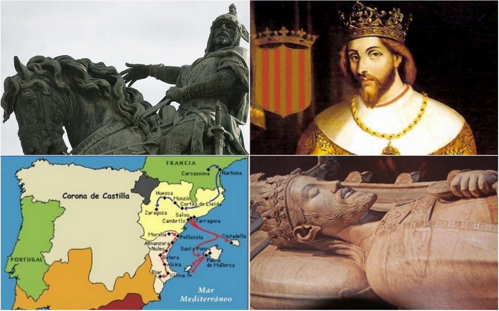Хайме I Завоеватель (Jaime I El Conquistador), король Арагонский является настоящим народным героем Валенсии, почитаемым всеми жителями города. 