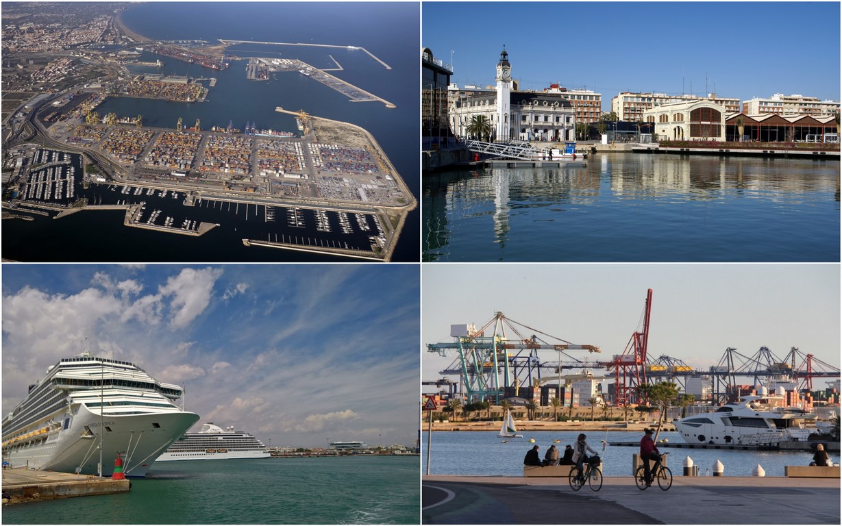 Морской порт в Валенсии (Puerto de Valencia) является пятым по загруженности в Европе и первым во всей Испании в Средиземном море.
