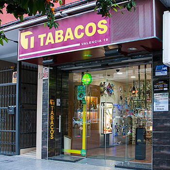 Табачная лавка Tabacos в Валенсии, Испания